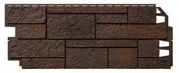 Панель отделочная VOX Solid SandStone 0,42 м2 DARK BROWN (коричневый) 3021287